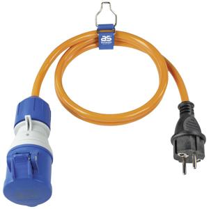 AS Schwabe 62434 CEE-adapterkabel 16 A 3-polig 1 stuk(s)