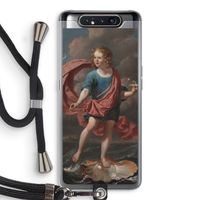 Soap Bubbles: Samsung Galaxy A80 Transparant Hoesje met koord