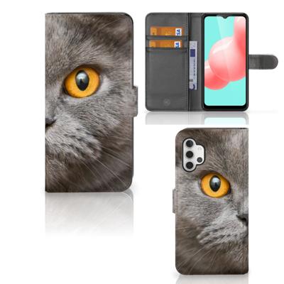 Telefoonhoesje | Met pasjeshouder | Samsung Galaxy A32 5G Britse Korthaar