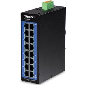 Trendnet TI-G160i Managed Gigabit Ethernet (10/100/1000) Zwart