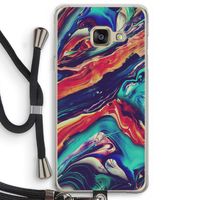 Chameleon Sun: Samsung Galaxy A3 (2016) Transparant Hoesje met koord