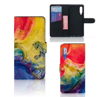Hoesje Xiaomi Mi 9 Watercolor Dark Hoesje Xiaomi Mi 9 Watercolor Dark