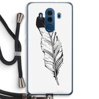 Pluim: Huawei Mate 10 Pro Transparant Hoesje met koord