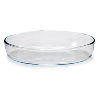 Ovenschaal van borosilicaat glas - ovaal - 2 Liter - 30,5 x 22 x 6 cm