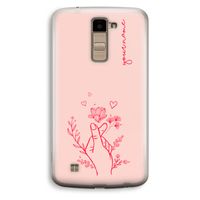 Giving Flowers: LG K10 (2016) Transparant Hoesje