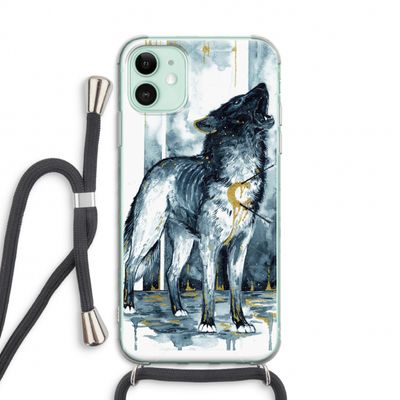 Bleeding Soul: iPhone 11 Transparant Hoesje met koord