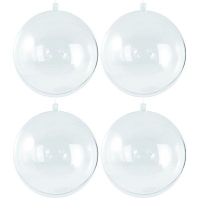 20x Hobby kerstballen 7 cm maken