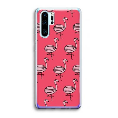 Flamingo: Huawei P30 Pro Transparant Hoesje
