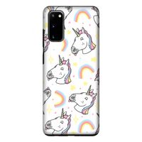 Rainbow Unicorn: Samsung Galaxy S20 Tough Case