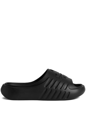 DSQUARED2 claquettes à logo embossé - Noir
