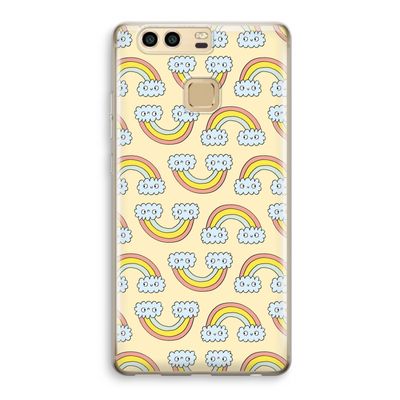 Regenboog: Huawei P9 Transparant Hoesje