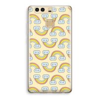 Regenboog: Huawei P9 Transparant Hoesje