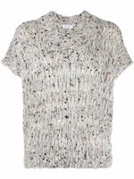 Brunello Cucinelli pull brodé de sequins - Gris