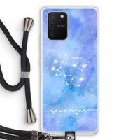 Sterrenbeeld - Licht: Samsung Galaxy S10 Lite Transparant Hoesje met koord