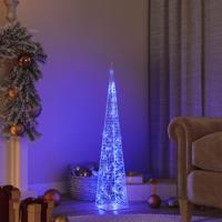 VidaXL Lichtkegel decoratief led 90 cm acryl blauw