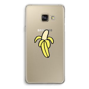 Banana: Samsung Galaxy A3 (2016) Transparant Hoesje