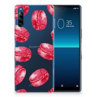 Sony Xperia L4 | Siliconen Case | Pink Macarons