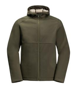 Jack wolfskin Windland Jas Heren Softshell Island Moss XL