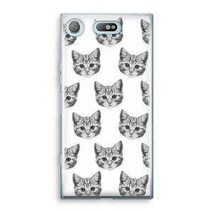 Kitten: Sony Xperia XZ1 Compact Transparant Hoesje