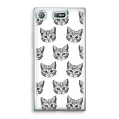 Kitten: Sony Xperia XZ1 Compact Transparant Hoesje