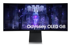 Samsung Odyssey Neo G8 LS34BG850SUXEN computer monitor 86,4 cm (34") 3440 x 1440 Pixels UltraWide Quad HD OLED Zilver