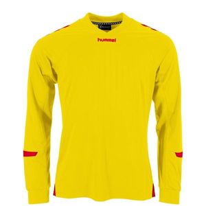 Hummel 111006K Fyn Long Sleeve Shirt Kids - Yellow-Red - 140