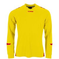 Hummel 111006K Fyn Long Sleeve Shirt Kids - Yellow-Red - 140 - thumbnail