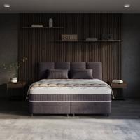 2-Persoons Boxspring Met Opbergruimte - Allure - Antraciet - Antraciet 160x200 Cm - - Inclusief Topper - Dekbed-Discounter.nl 2-Persoons Boxspring Met Opbergruimte - Allure - Antraciet - Antraciet 160x200 Cm - - Inclusief Topper - Dekbed-Discounter.nl