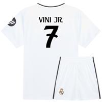 Real Madrid Voetbaltenue Vini JR. Thuis - Kind