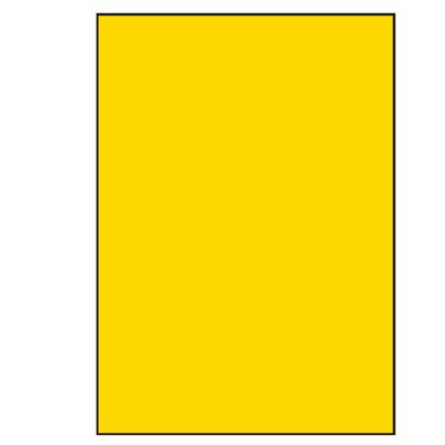Gele A4 etiketten 210 x 297 mm 100 vel Sorex