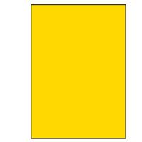 Gele A4 etiketten 210 x 297 mm 100 vel Sorex