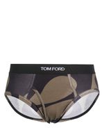 TOM FORD slip à bande logo - Noir - thumbnail