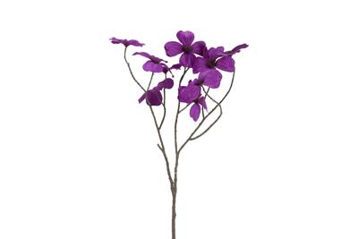Decostar Countryfield Kunstbloem Beau Cornus paars-L67B26H26CM