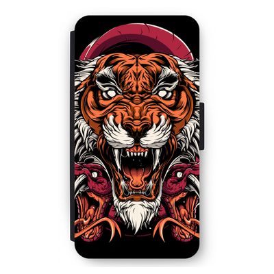 Tiger and Rattlesnakes: iPhone 11 Pro Max Flip Hoesje