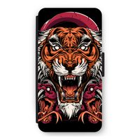 Tiger and Rattlesnakes: iPhone 11 Pro Max Flip Hoesje