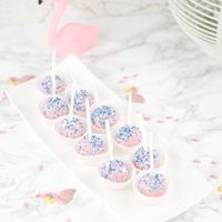 Flamingo Cakepops (10 stuks)