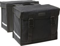 New Looxs dubbele fietstas Canvas De Luxe 46 liter zwart – 030.410