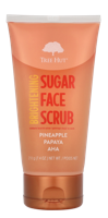 Tree Hut Brightening Pineapple & Papaya Sugar Face Scrub 210 g Make-up verwijderaar en reiniger