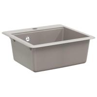 Wasbak Grijs 470 x 440 mm Graniet