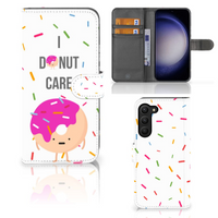Samsung Galaxy S23 Plus Book Cover Donut Roze - thumbnail