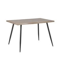 Beliani - LUTON - Eettafel - Lichte houtkleur - 80 x 120 cm - MDF