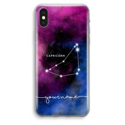 Sterrenbeeld - Donker: iPhone XS Max Transparant Hoesje
