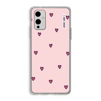 Hartjes: OnePlus 9 Transparant Hoesje