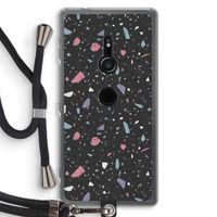 Terrazzo N°16: Sony Xperia XZ2 Transparant Hoesje met koord