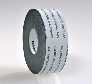 HellermannTyton HTAPE-SHIELD310-EPR-BK 711-10001 Plakband (l x b) 9.1 mm x 38 mm 1 stuk(s)