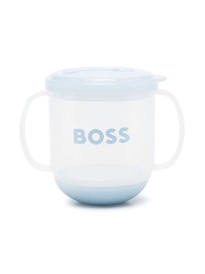 BOSS Kidswear gobelet à logo imprimé - Bleu