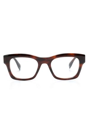 GIGI STUDIOS lunettes de vue Rembrandt à monture carrée - Rouge