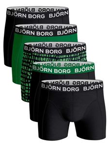 Bjorn Borg - Ess. Cotton Shorts - 5 pack -