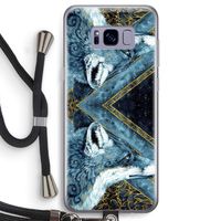 Golden Fox: Samsung Galaxy S8 Transparant Hoesje met koord