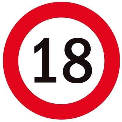 18 jaar onderzetters/bierviltjes - 25x stuks - Sweet 18 - verjaardag - feestartikelen